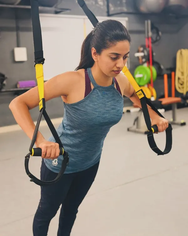 Strength training isn't just about lifting heavy. It's the answer to preventing metabolic diseases, keeping fat away, and building a resilient body. Here I am using the TRX for a challenging upper body workout.