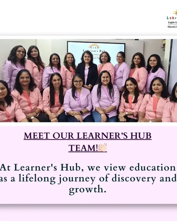 I am so proud of my dream team at Learner's Hub. Together, we are united in our mission to educate, engage, and empower young learners every single day.