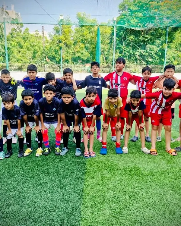 Another day, another win. Our U11 Elite team after a successful friendly match, continuing their winning streak and building a champion's mindset.