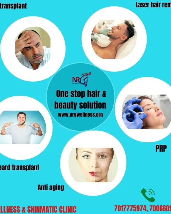 We are your one-stop solution for hair and beauty needs. Our services include hair transplants, beard transplants, laser hair removal, PRP therapy, and anti-aging treatments to help you look and feel your best.