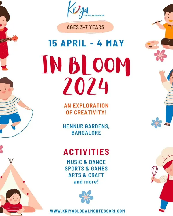 Announcing our "In Bloom" Summer Camp! A place for children to explore their creativity through music, dance, sports, and arts and craft. It's all about having serious fun!