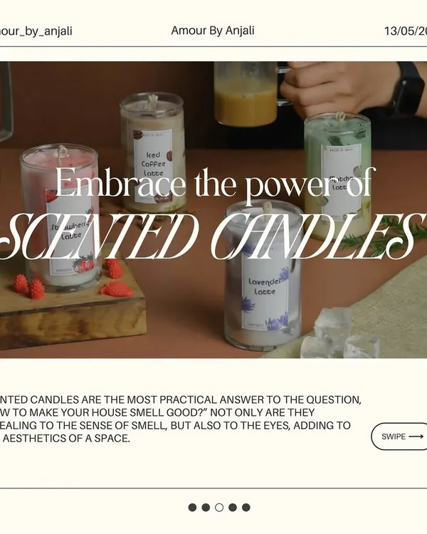 Your home deserves to smell as beautiful as it looks. This carousel post gives you tips on how to make your house smell good, starting with my favorite: scented candles.