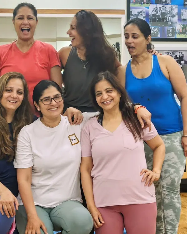 This is what it's all about: laughter, friendship, and getting stronger together. Our studio is a place where we celebrate each other's progress and have a lot of fun along the way.