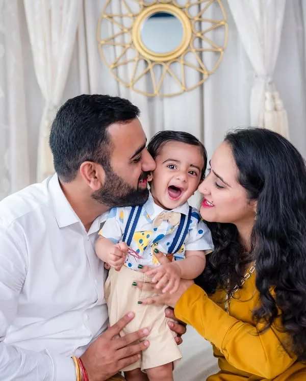 This is what pure joy looks like. I live for these unscripted, in-between moments where a family's love just shines through. Capturing this little one's laughter with his parents was a perfect reminder of why I do what I do.