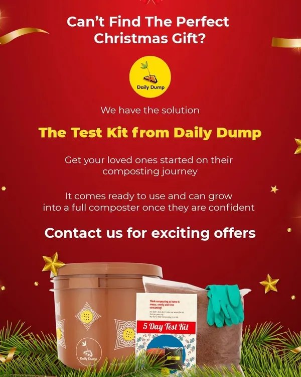 Looking for the perfect Christmas gift? Our Test Kit is a wonderful way to get your loved ones started on their composting journey. It is a gift that is good for them and for the planet.