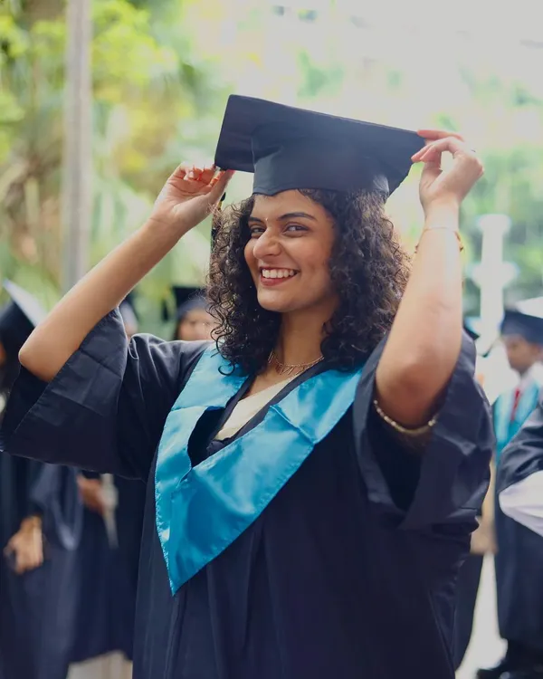 I graduated. It was a long journey, but it shows I'm dedicated to finishing what I start, whether it's a degree or a song.