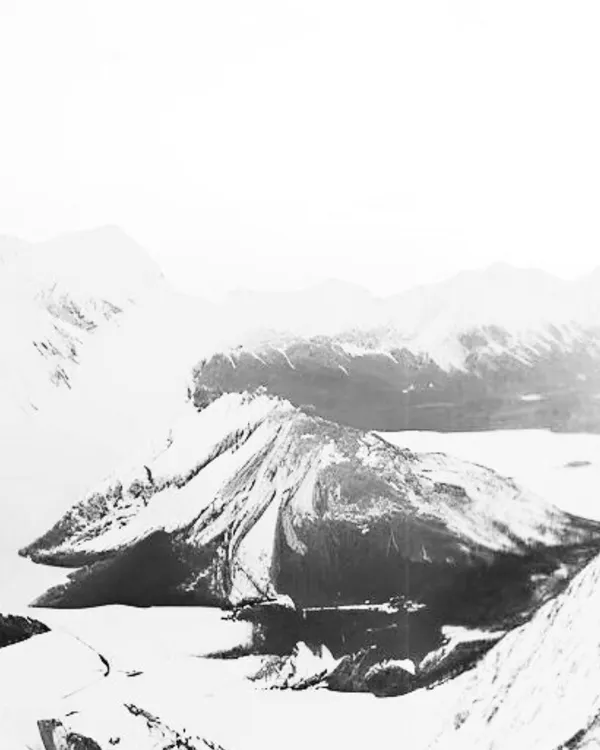 Our journey for the Soaltee Hotel began with inspiration from the timeless majesty of the Himalayas. This black and white photograph captures the raw, powerful contours that we sought to translate into the architectural language of the hotel's interior.