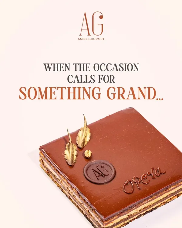 When the occasion calls for something grand, my Opera Cake is the answer. It features layers of almond sponge soaked in coffee syrup, ganache, and coffee buttercream, finished with a rich chocolate glaze.