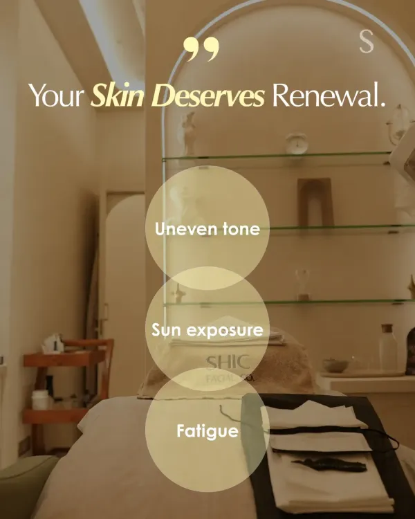 If your skin shows signs of uneven tone, sun exposure, or fatigue, it deserves renewal. Our Meso Facial is the solution to bring your skin back to life.