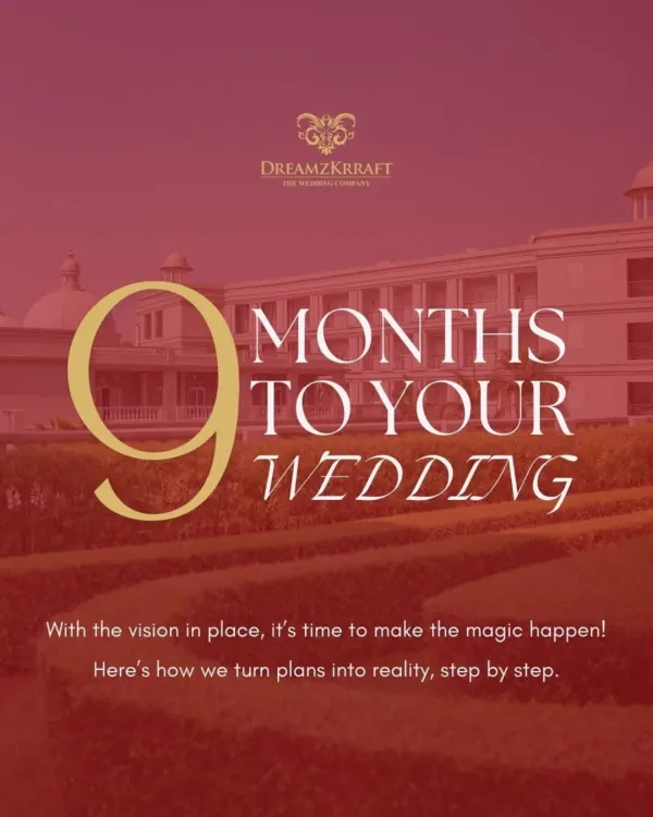 The journey to your wedding day often begins nine months out. This is where I lay a strong foundation, turning your initial vision into a concrete plan.