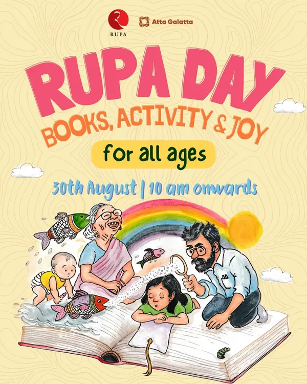 'Rupa Day' is a celebration for all ages. We fill the day with storytelling, comic-making, and other joyful activities, bringing families together for a festival of reading.