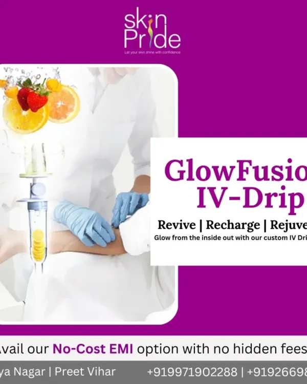 Revive, recharge, and rejuvenate with our GlowFusion IV Drip. This custom therapy is a full-body wellness boost, delivering essential nutrients for radiant skin and renewed energy.