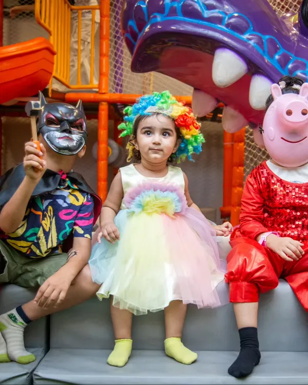 I believe in the power of pretend play. Kids can be anyone they want to be, whether it's Batman, a clown, or their favorite cartoon character.
