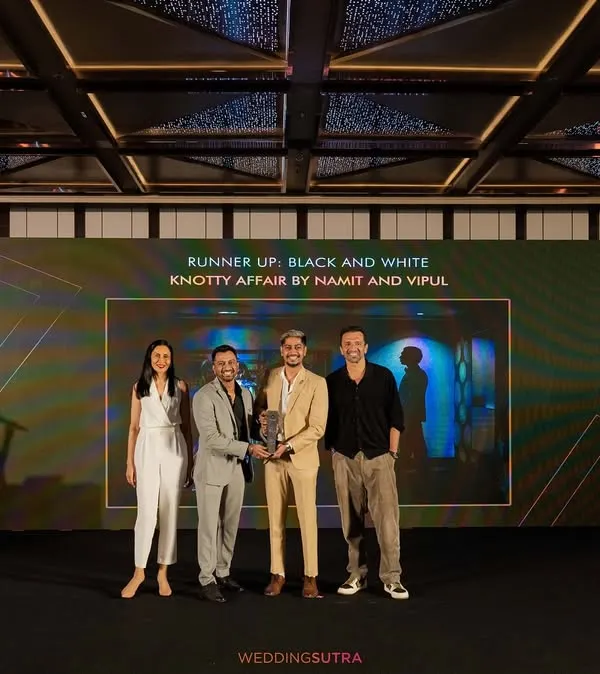 It was an honor to be on stage at the WeddingSutra Photography Awards 2024. Winning for the third year in a row is an incredible feeling, and it's all thanks to my amazing clients and team.