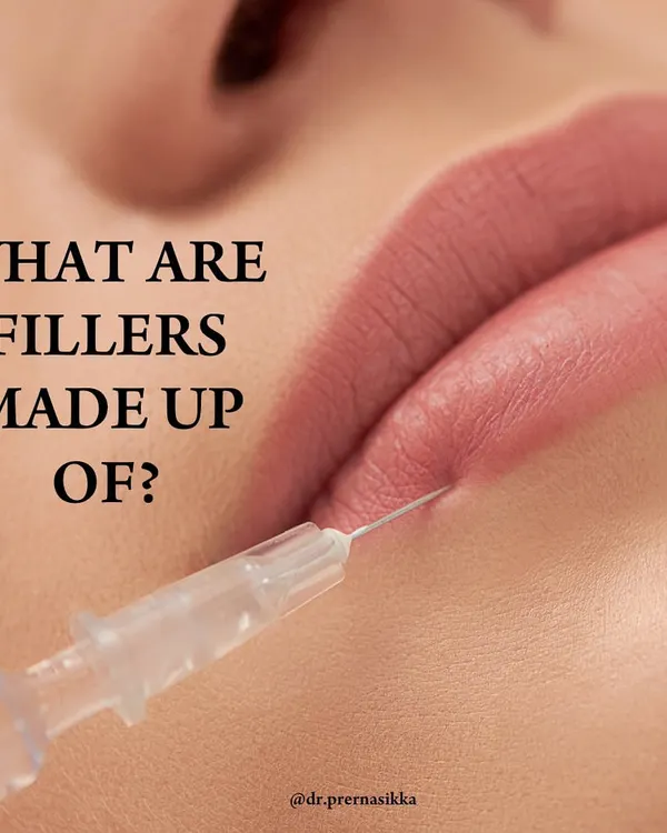 A common question I receive is about the composition of dermal fillers. Most temporary fillers I use are made of Hyaluronic Acid, a substance your body naturally produces, which helps restore volume and hydration to the skin for a subtle, refreshed appearance.