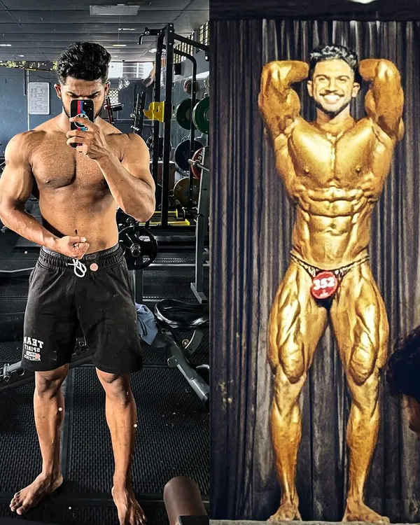 From the start of preparations to the stage. This is the result of a 6 month dedicated transformation plan with my client Abhishek. His determination, paired with my guidance on diet and training, led to this incredible outcome.
