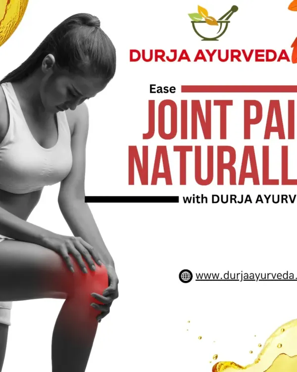 Ease your joint pain naturally with Durja Ayurveda. We focus on identifying and treating the root cause of your discomfort to provide sustainable, long-term relief and improve your quality of life.