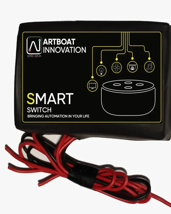 This is the core of my retrofit automation system. The Artboat Innovation Smart Switch is installed behind your existing switchboard, instantly making your lights, fans, and other appliances controllable via voice or app without any new wiring.