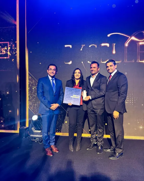 I was truly honored to receive the EuroKids Excellence Award. For me, this award is a recognition of my commitment to innovative preschool education and creating a nurturing environment where every child can thrive. It fuels my passion to keep setting new benchmarks in early learning.