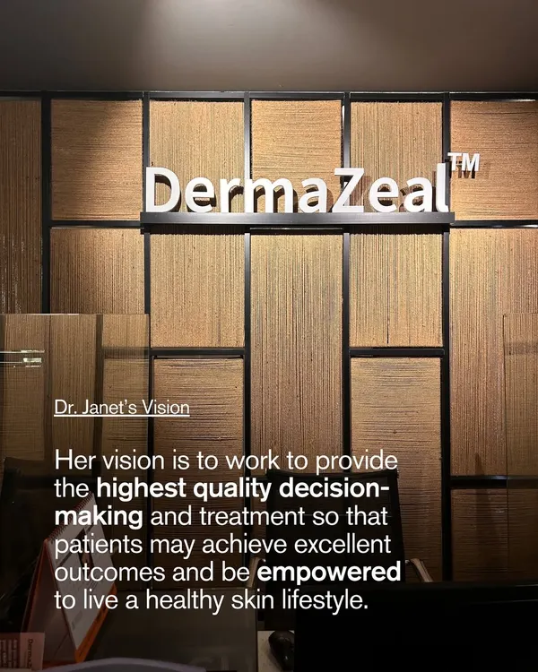 This is my vision for every person who walks into my clinic. I aim to provide the highest quality decision-making and treatment so that you can achieve excellent outcomes and feel empowered to live a healthy skin lifestyle.