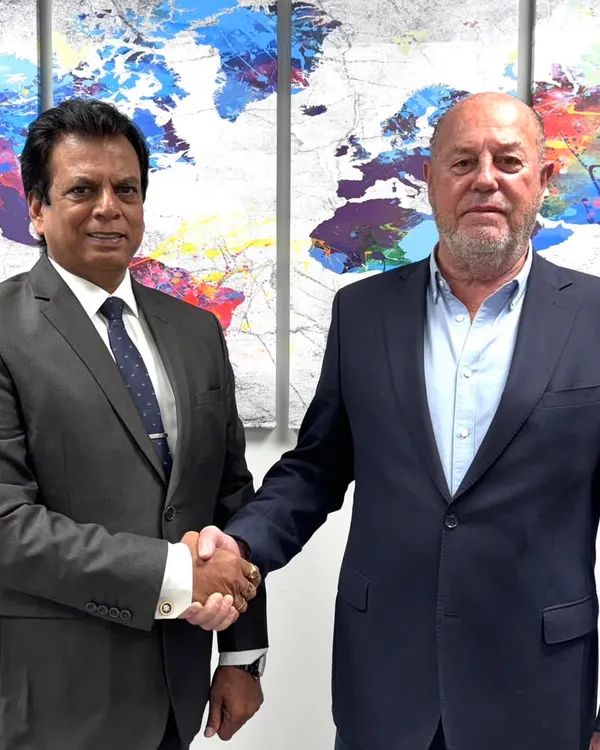 Marking five years of Karate India Organisation's affiliation with the World Karate Federation (WKF). This handshake symbolizes our strong and official connection to the global governing body of karate.