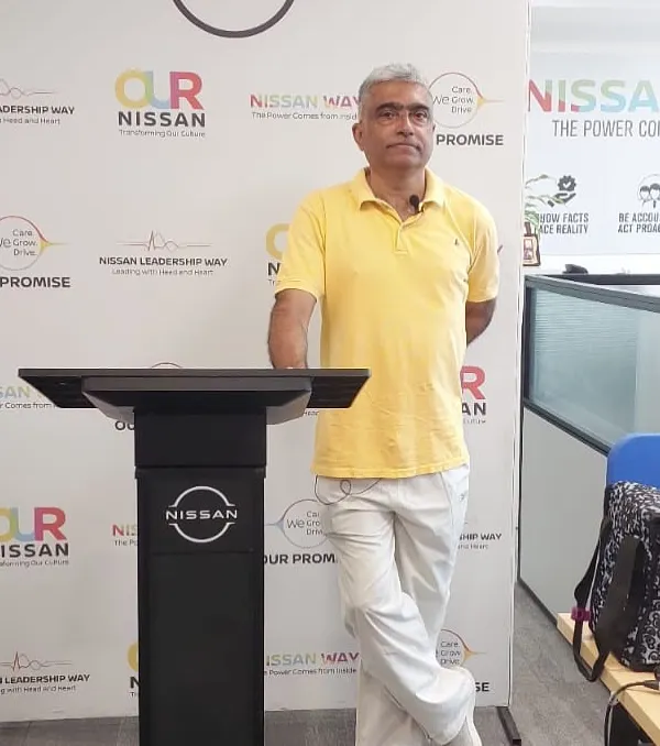 It is an honor to partner with companies like Nissan to support their employee wellness initiatives. Standing here, I am reminded that the need for balance and inner peace is universal, whether in an ashram or a corporate headquarters.