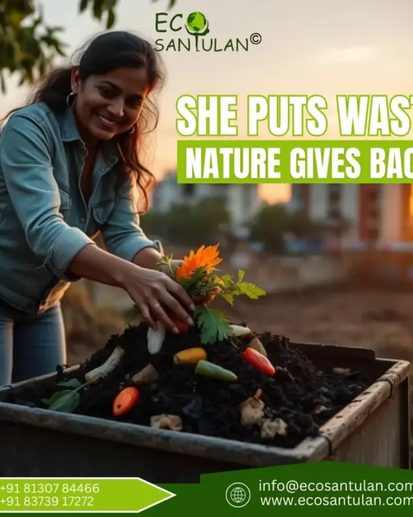 When you put waste back into the earth, nature gives back. We guide you in the simple process of composting, turning every bit of organic waste into life and restoring balance.