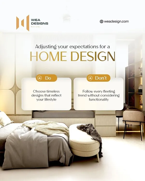 A core part of our philosophy: we help you choose timeless designs that reflect your lifestyle, rather than just following fleeting trends that compromise on functionality.