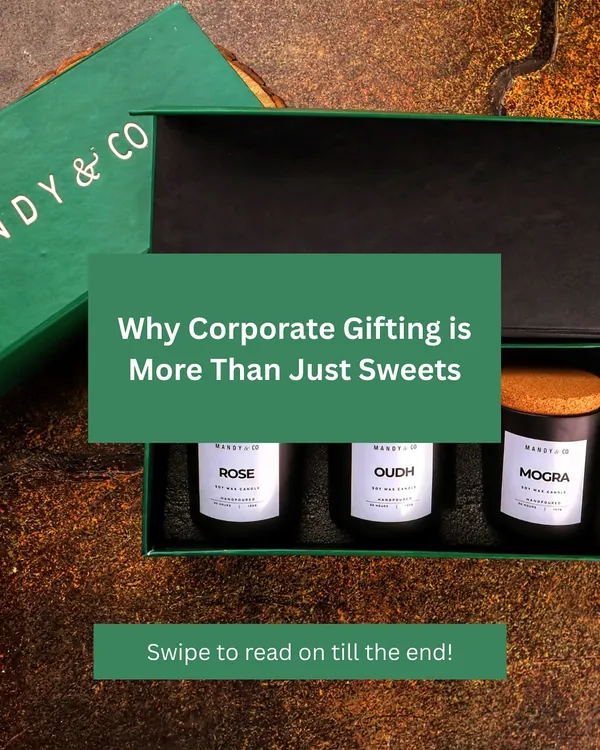 Why is corporate gifting more than just sweets? This carousel explores how to make a real impression.