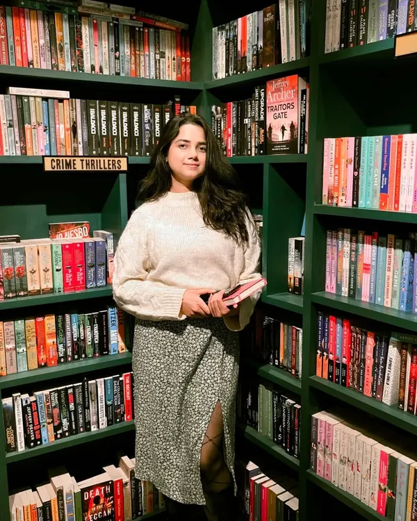 In my quest to explore Delhi, I found this amazing bookstore in Hauz Khas village. It's the perfect spot to take a break, browse some books, and enjoy a free coffee with your purchase.