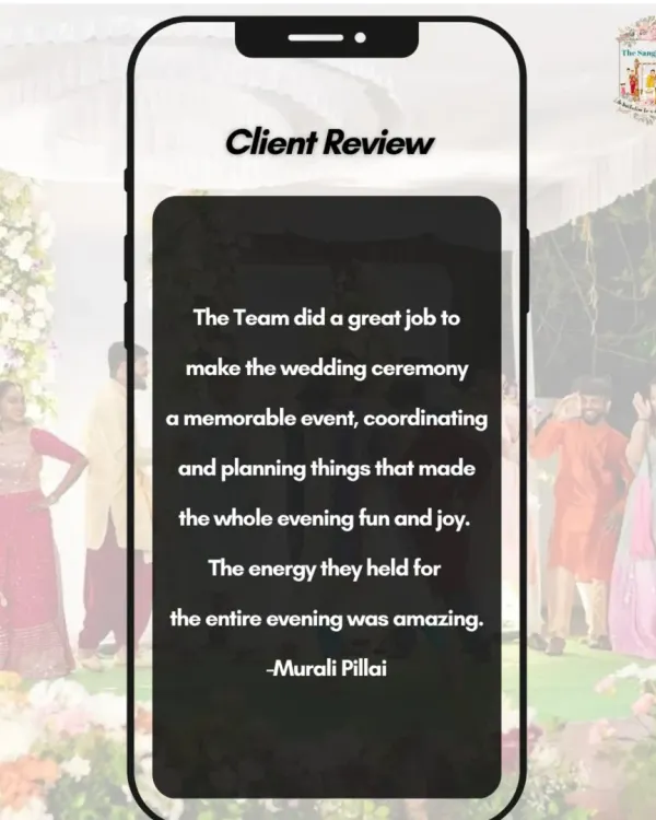 "The Team did a great job... the energy they held for the entire evening was amazing." We are so happy to hear that our efforts to create a memorable and fun-filled evening were a success.