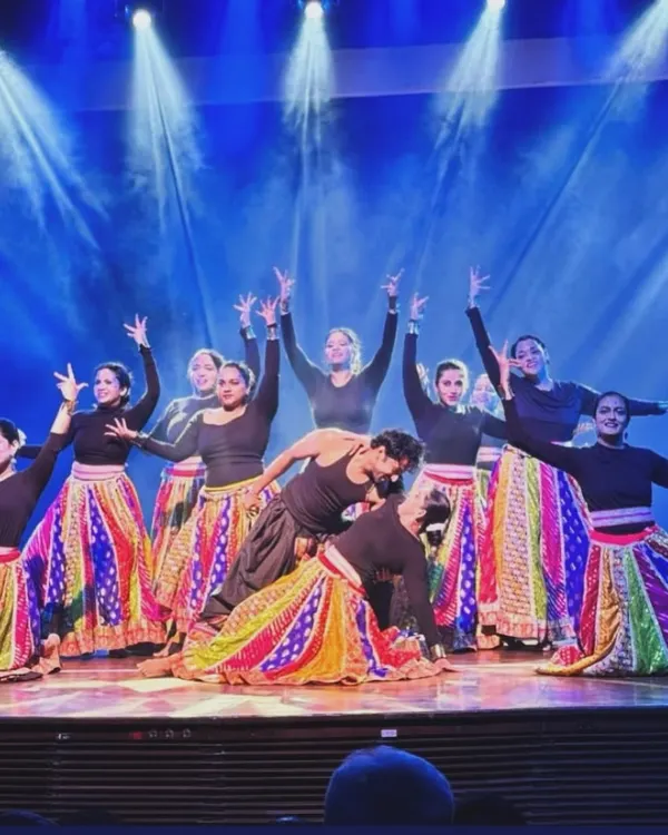 The final pose of our spectacular folk medley at Manch 2025. This performance was the result of two months of intense rehearsals, showcasing the dedication and spirit of my incredible team of dancers.