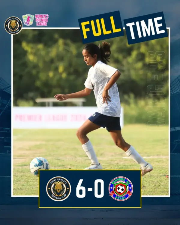 A performance we are incredibly proud of. The final score was 6-0, a result of fantastic teamwork, hunger, and composure on the pitch against Rangers FC.