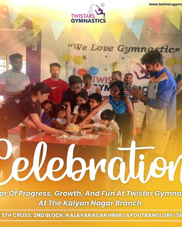Celebrating one year of progress, growth, and fun at our Kalyan Nagar branch. We love marking these milestones with our amazing students and coaches.