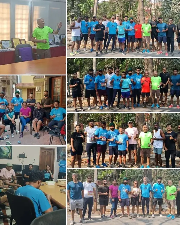 A collage from one of our 6-hour training sessions in HSR Layout. We host these supported long runs to help our community prepare for upcoming ultra-marathons, complete with expert advice and refreshments.