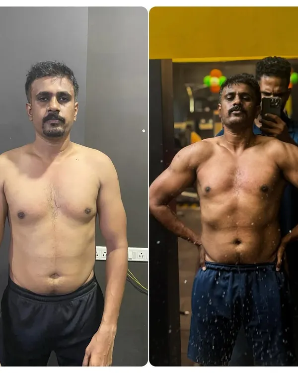 This is what happens when discipline meets consistency. This client built significant muscle mass and definition through a structured weight training program and a clean, high-protein nutrition plan.