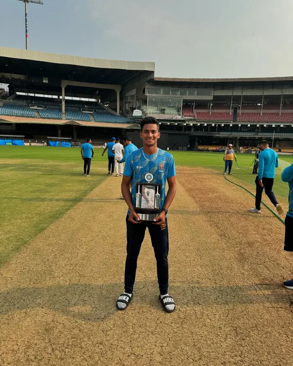 We are incredibly proud to see our trainee, Mohsin Khan, holding a trophy after earning his place in the prestigious Ranji Trophy. This is a result of years of dedication through the U16, U19, and U23 Karnataka state teams, proving that our development pathway works.