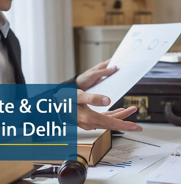 As both a corporate and civil lawyer in Delhi, I am equipped to handle a diverse range of legal issues. This image of a client consultation highlights my role in reviewing documents and providing clear, actionable advice.