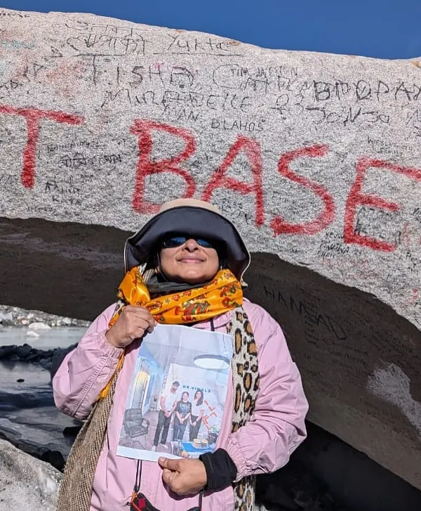 This is what it's all about. Just three months after starting physiotherapy with us for grade 3 osteoarthritis, our patient Supriti achieved her dream of completing the Everest Base Camp trek. Her journey is a powerful reminder that with determination and the right support, nothing is impossible.