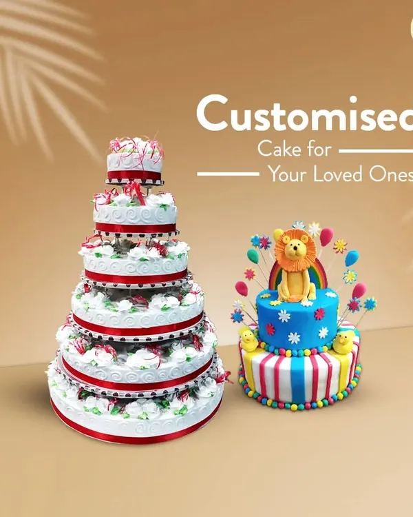 We believe every celebration deserves a one-of-a-kind centerpiece. Whether you need a grand, multi-tiered wedding cake or a playful, colourful cake for a child's birthday, we bring your vision to life with delicious artistry.