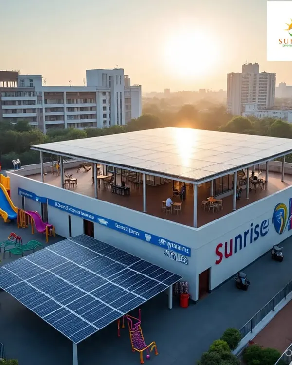 This is a great example of how solar can power a business and community space. We installed a full solar rooftop system for this commercial building, along with a solar carport in the parking area. It’s a smart way to use space, generate clean energy, and reduce operating costs significantly.