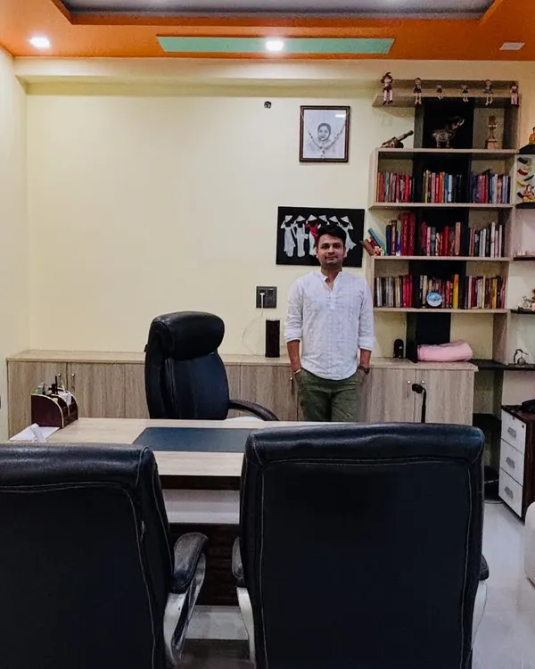 A moment of reflection in my office. The journey of an entrepreneur is tough, but I am here to ensure that financial and compliance hurdles don't stop you from achieving your dream.