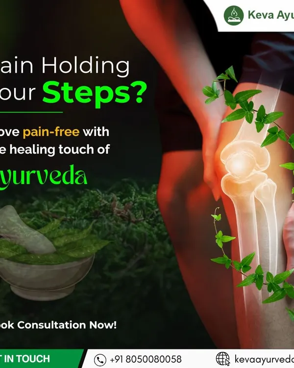 Is pain holding you back? We use the healing touch of Ayurveda to address the root cause of your discomfort, helping you move pain-free and regain your mobility.