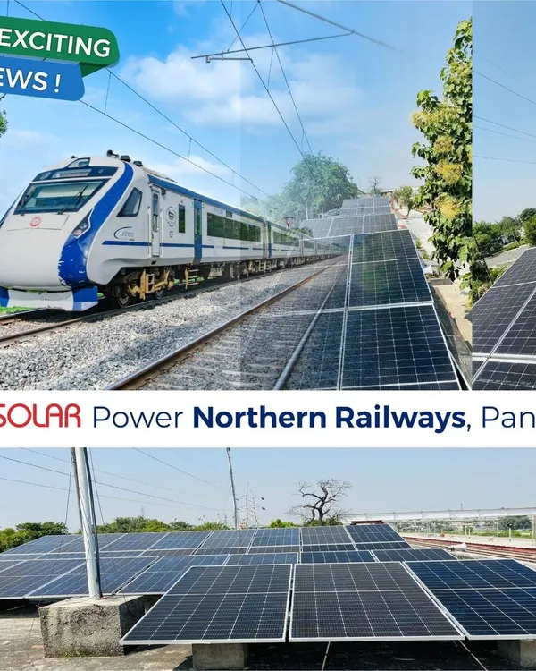 We are proud to power critical national infrastructure like the Northern Railways in Panipat. This 3.2 MW solar plant, installed with our high-performance MONO PERC panels, showcases our ability to meet the rigorous quality standards of government projects, including RITES evaluation.