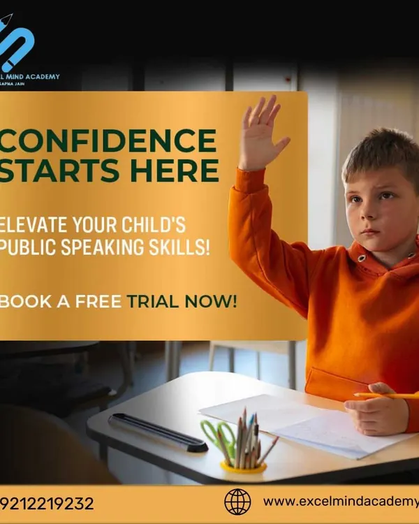 Confidence starts here. We elevate your child's public speaking skills, helping them to participate actively and speak with clarity. Book a free trial to see the transformation.