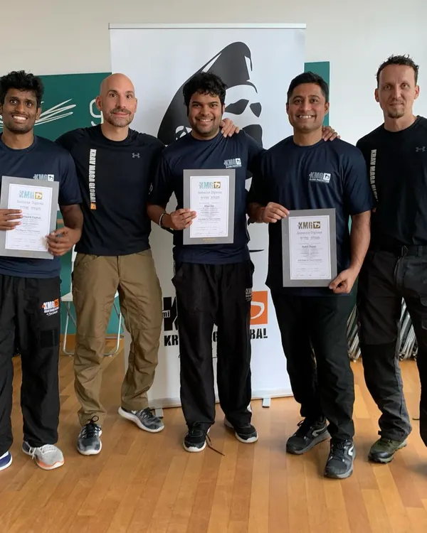 Our newly certified Close Protection Instructors after 55 hours of intensive training over 7 days in Milan, Italy. This certification allows us to teach VIP protection at a global standard.