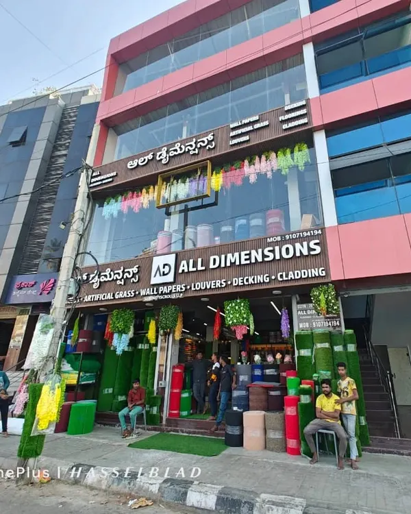 You can find my "All Dimensions" showroom right on Lalbagh Fort Road. We are open and ready to welcome you to explore our wide range of interior solutions.