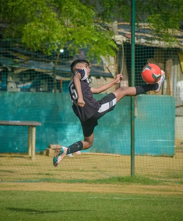 Pure focus and athletic skill on display. I make sure every player has the platform to test their limits and fly high.