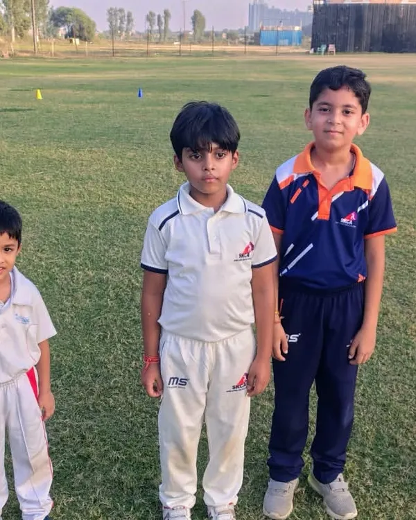 Our 'Cubs' in training. This is our program for the youngest age group, where we focus on making cricket fun and accessible, sowing the seeds for them to become future Leopards and Tigers.