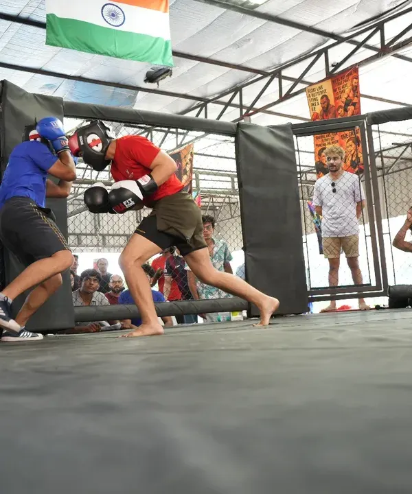 This is where theory ends and reality begins. We don't just teach you moves; we put you in the cage to test your skill, grit, and heart under real pressure. This is authentic MMA training.